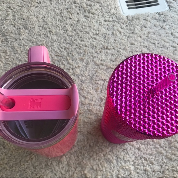 Brand New Stanley Pink Parade & Starbucks Pink Studded Tumblers - Picture 7 of 7
